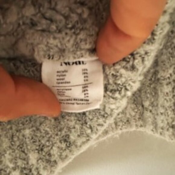 OAK + FORT Noul Grey Sweater with pendulum sleeves #sweaterweather Small - Picture 6 of 6